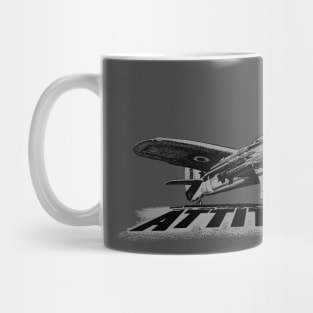 Tailwheel Aircraft with Attitude Mug